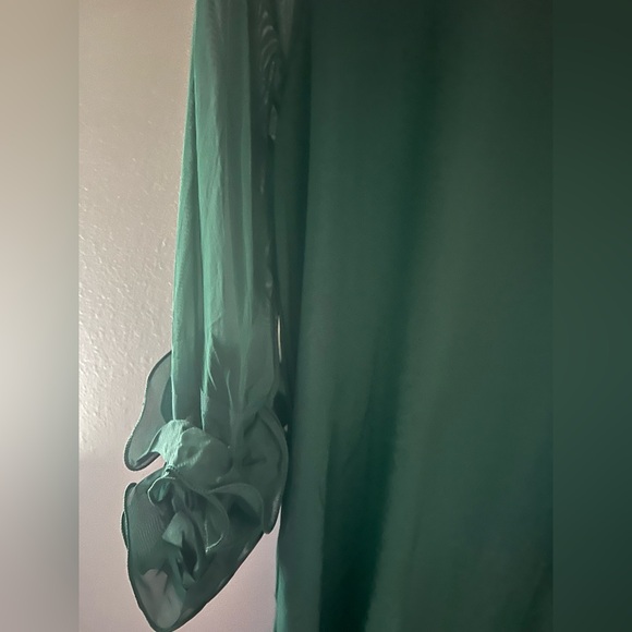 Nina Leonard Green Dress - Picture 5 of 5